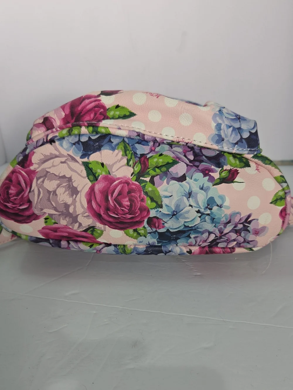 Betsey Johnson Floral Convertible Backpack - Pink Multi
